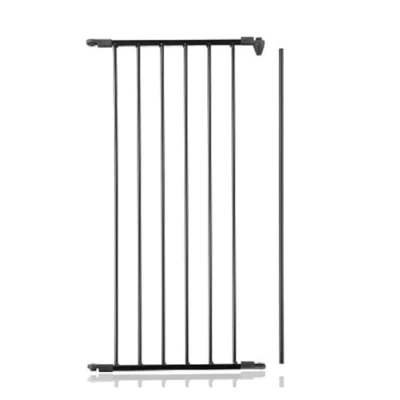 Image of Safetots Extra Tall Metal Multi Panel Range, Extension Panel, Metal, Black, 46cm, for Range of Play Pens, Safety Barriers and Room Dividers