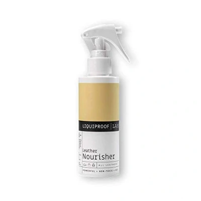 Image of Liquiproof LABS Leather Nourisher 125ml cleaner and conditioning lotion handbags shoes trainers sofas