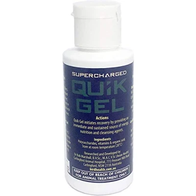Image of Rob Marshall Quik Gel 30ml Bird Emergency First Aid Vitamin Treatment Supplement for All Birds Finches Canaries Budgies Pigeons Parrots Poultry