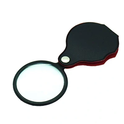 Image of Folding Pocket Magnifying Glass 10X Mini Magnifier Eye Focusing Loupe
