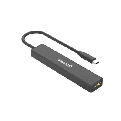 Image of Groov e USB C Multiport Hub 3.0 Extension Adaptor for PCs, Laptops, &amp; Tablets 5 Port Splitter with A, 4K HDMI Output Ports Connects External HDD, SSD, Flash Drives