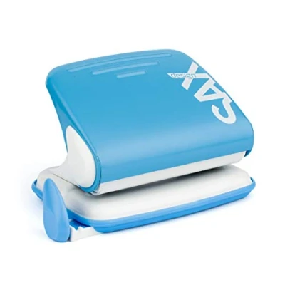 Image of SAX Design Hole Punch 318 20 Sheets Includes Stop Rail