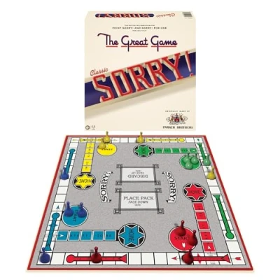 Image of Winning Moves Games Sorry Classic Edition Board Game, Multicolor
