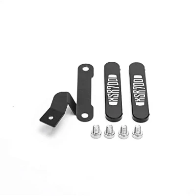 Image of Oldbones For XSR700 XSR 700 2016 2017 2018 Oil Pot Modification Footrest Cover Rear Blanking Plate Kit In Black