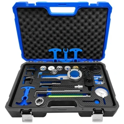 Image of ZKTOOL 32 PCS Engine Camshaft Holding Alignment Timing Tool, Compatible with Audi VW 1.8 2.0 TSI TFSI EA888 Comprehensive Set, OEM T10352 T40196 T40271 T10368, Chain Replacement