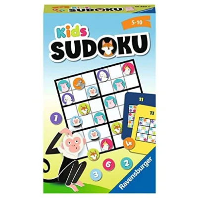 Image of Ravensburger Kids Sudoku 20850 Logic Game for a Child from 5 to 10 Years