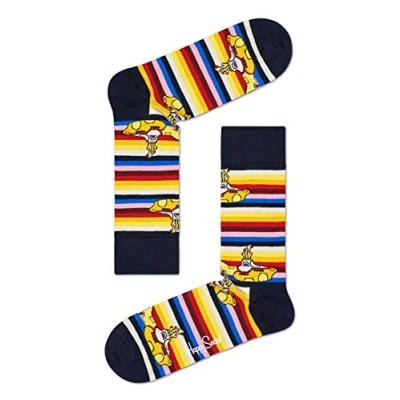 Image of Happy Socks Women&#039;s Beatles Sock, Multi, 3 7 (36 40)