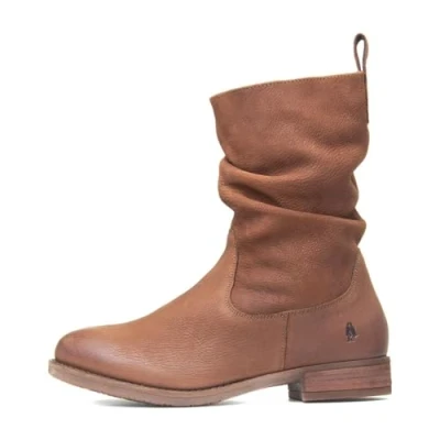 Image of Hush Puppies Women&#039;s Emilia Mid Calf Boot, Tan, 5 UK