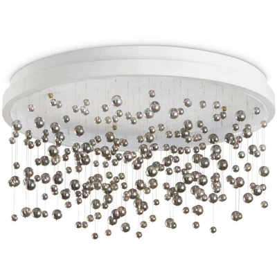 Image of Armony Semi Flush Ceiling Light White 7150Lm 3000K