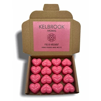 Image of Wax Melts 16 Pack Strong Scented Made in The UK Plastic Free Vegan (Fig &amp; Vetiver)