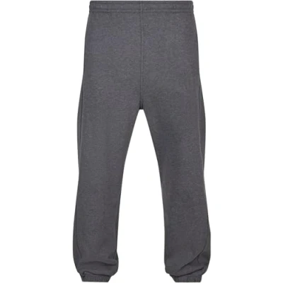 Image of Urban Classics Men&#039;s Sweatpants Drawstring Joggers Sport Trousers with Elastic Waist Tracksuit Elasticated Zipped An, Grey (Anthracite), XL