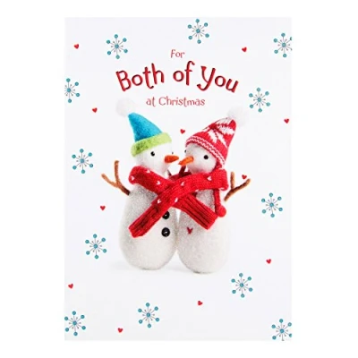 Image of Hallmark to Both Christmas Card &#039;Laughter be Plenty&#039; Medium
