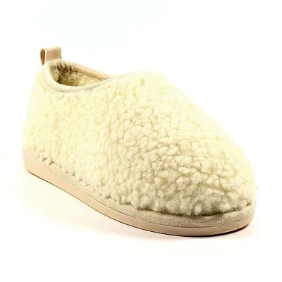 Image of Ladies Lorella II Cream Full Slipper L