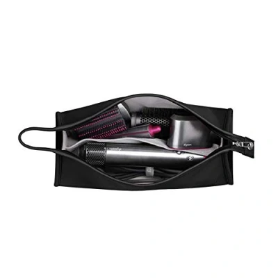 Image of BUBM Travel Storage Bag Compatible with Dyson Airwrap Styler, Portable Organizer for Styler and Attachments,Black