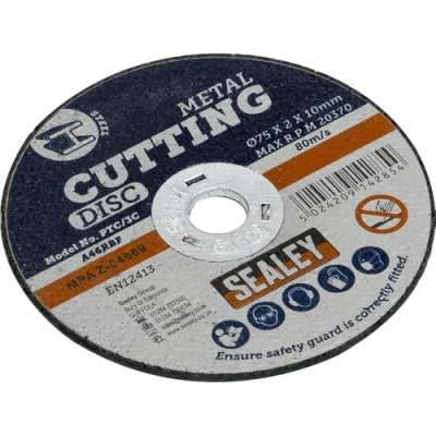 Image of Sealey Cutting Disc Ø75 x 2mm 10mm Bore