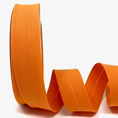 Image of Byetsa Orange 30mm Polycotton Bias Binding on a 25m Roll