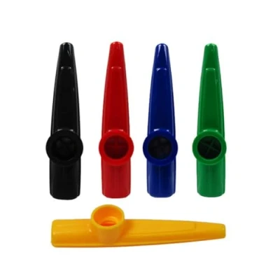Image of 5Pcs Plastic Kazoos Musical Instruments Kazoo Flute Diaphragms for Prize Party Favors