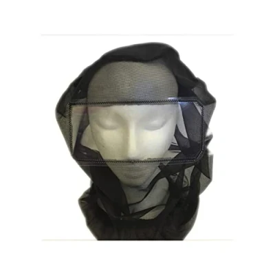 Image of Purple Turtle Midge and Mosquito Head Net with Visor (PTN01) Black One Size