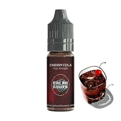 Image of Cherry Cola High Strength Flavouring 230+ Flavours Galaxy Food 50ml Bottle