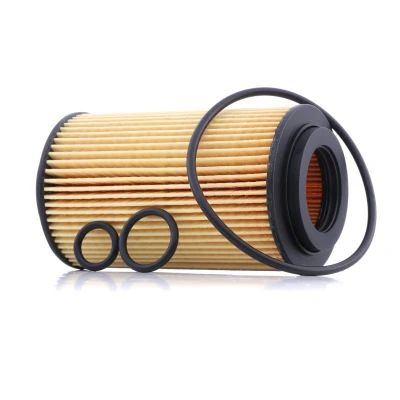 Image of 6511800009, 6511800109, 6511800309, A6511800009, A6511800109 Oil Filter FEBI BILSTEIN 108276 with gaskets Insert MERCEDES BENZ: ML Class