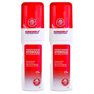 Image of Burnshield Premium Hydrogel Burn Spray 4.5 oz (125 ml) 2 Pack