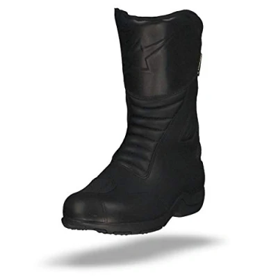 Image of Alpinestars Web Gore Tex Motorcycle Shoe black 43