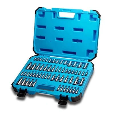 Image of Capri Tools Master Star Bit Socket Set, Advanced Series, 60 Piece