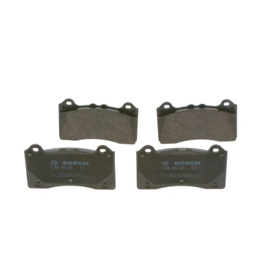 Image of 2003984 Brake pad set BOSCH 0 986 424 388 Low Metallic with integrated wear sensor FORD: FOCUS 3