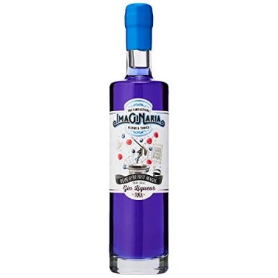 Image of Imaginaria Blue and Berry Magic Gin Liqueur 50cl, Fantastical Colour Changing Liqueur, 20% ABV