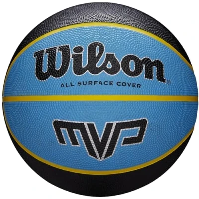 Image of Wilson MVP Basketball, Black / Blue