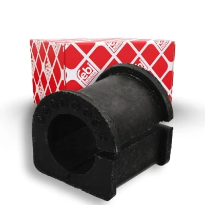 Image of 0K2KB34156A, oK2KB34156A Stabilizer Bushes FEBI BILSTEIN 41569 Front Axle Rubber 18mm KIA: CARENS 2