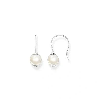 Image of Thomas Sabo H2252 082 14 Ladies Beads Earrings 925 Sterling Silver