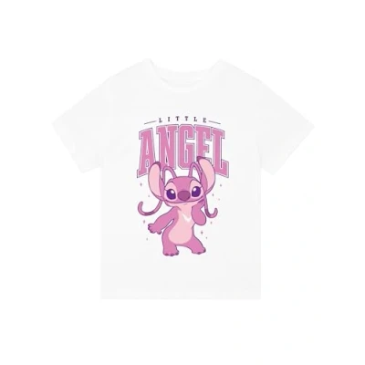 Image of Disney Lilo and Stitch T Shirt Summer Clothes for Girls Cotton Girls’ Shirts Official Merchandise Ages 5 to 12 Years White 6