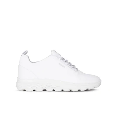 Image of Geox Womens D Spherica Sneakers, White, 3 UK
