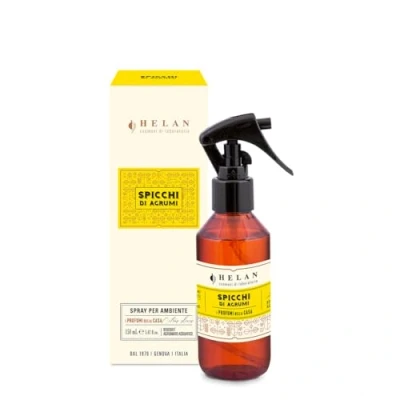 Image of Helan Spicchi di Agrumi Room Perfumer, Spray with Sweet Orange Citrus and Aquatic Notes Deodorant Gift Ideas Perfumes, 150 ml Made in Italy