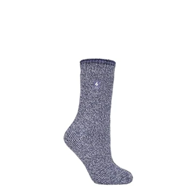 Image of HEAT HOLDERS SOCKSHOP Ladies 2.9 TOG Merino Wool Socks Pack of 1 Lilac 4 8
