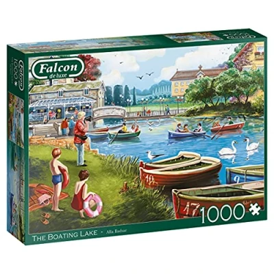 Image of Jumbo, Falcon de luxe The Boating Lake, Jigsaw Puzzles for Adults, 1,000 piece