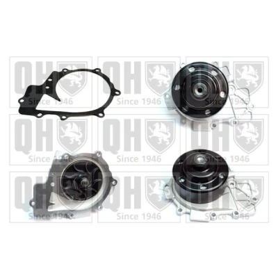 Image of 6512000401, 6512003101, 6512003301 Water pump QUINTON HAZELL QCP3852 with seal Plastic MERCEDES BENZ: Vito Mixto, Viano, Minibus