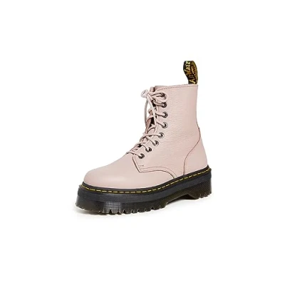 Image of DR. MARTENS Men&#039;s 8 Eye Boot, Vintage Taupe Pisa, 3 UK