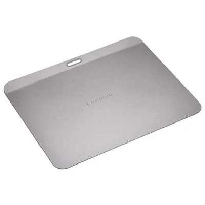 Image of MasterClass KCMCHB4 Baking Sheet with PFOA Free Non Stick and Insulated Design, Heavy Duty Carbon Steel, 35 x 28 cm, Grey