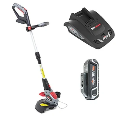 Image of Sprint 18V Lithium Ion Grass Trimmer Kit 18GTK , Powered by Briggs &amp; Stratton, 30cm Cutting Width, Including 2.5Ah Battery and Charger, 5 Years Warranty