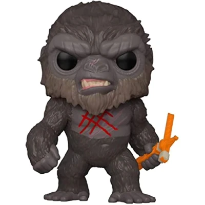 Image of Funko POP! Movies: Godzilla Vs Battle Worn King Kong BattleWornKing Collectable Vinyl Figure Gift Idea Official Merchandise Toys for Kids &amp; Adults Movies Fans