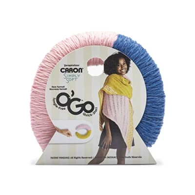 Image of Caron Simply Soft O&#039;Go 141g Royal Blue Pink