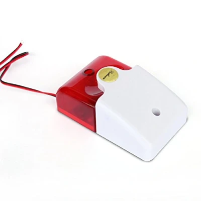 Image of Taikuwu Wired Flashing Light Strobe Siren Sound Alarm Home security System for Home/Company/Community/Warehouse 105 dB (220, Volts)
