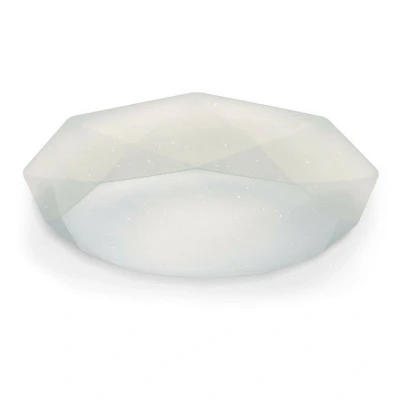 Image of Diamante Flush Ceiling 30W LED 5000K, 3000lm, White Acrylic