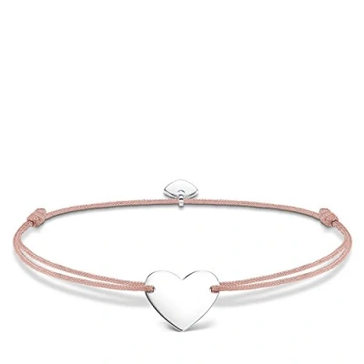 Image of Thomas Sabo Women Bracelet Little Secrets Heart 925 Sterling Silver LS026 173 19 L20v
