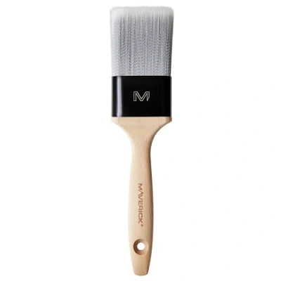 Image of Maverick 204 Series S Paint Brush 2.5&quot; Professional Straight Cut Twista Head with FSC Wood 2.5 inch