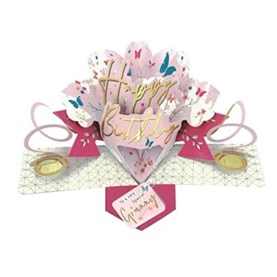 Image of Second Nature Pop Ups Special Granny Happy Birthday Up Greeting Card Cards POP197MC07