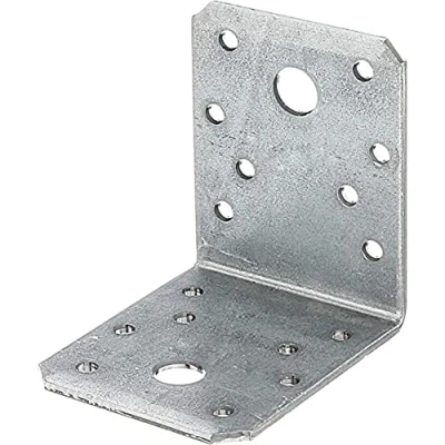 Image of Angle Connector 70 x 55 mm / 50 STK. Oberflaeche: sendzimirverzinkt