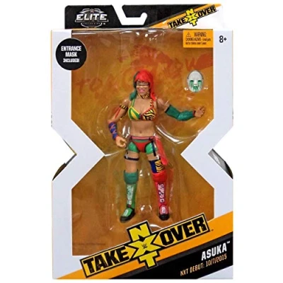 Image of WWE Mattel NXT Takeover Elite Action Figure Asuka with Entrance Gear